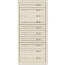 Vidmar ファインキャビネットFC-300L-IV(塗装色:アイボリー) (品番:FC-300L-IV)(注番1672491)・(法人・事業所限定,直送元)