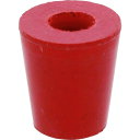 SIBATA ゴム栓 ひ素試験器用 No.0B 5入 (品番:063130-0401A)(注番1680384)・(送料別途見積り,法人・事業所限定,取寄)