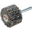 TRUSCO ナイロンミックスホイール 外径40X厚25X軸6 60♯(5個入) (品番:FM4025-60)(注番1729993)