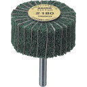 TRUSCO ナイロンミックスホイール 外径60X厚25X軸6 180♯ 5個入 (品番:FM6025-180)(注番1730169)