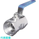 inoc ねじ込みボールバルブ 全長39.0mm 呼び径(A)8 (品番:304SRV8A)(注番1754297)