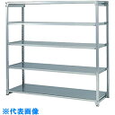 ナイキ 軽中量ステンレスラック W1286×D472×H2100 (品番:RFM3S745J-5)(注番1766497)・(送料別途見積り,法人・事業所限定)【大型】