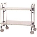 トクヤマ ステンレス 折りたたみ式ワゴン フラット棚 (品番:FEAW-2FF)(注番1769467)