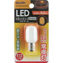 ELPA LED常夜灯用ナツメ球 (品番:LDT1YR-G-E12-G1001)(注番1780345)