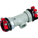 SKカワニシ 内外面被覆鋼管用継手 SKX枝部めねじ付チーズ D25×25A (品番:SKXMTD25X25)(注番1786267)・(送料別途見積り,法人・事...