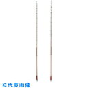TGK フッ素樹脂被覆温度計 赤液 -30-50℃ (品番:801-53-06-33)(注番1836387)・(送料別途見積り,法人・事業所限定,取寄)