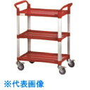 TGK プラスチックツールカート LWH-707F4R 赤 (品番:901-57-02-25)(注番1841266)・(送料別途見積り,法人・事業所限定,直送)
