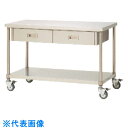 TGK 作業台WDBU-7560 Uキャスター付 (品番:561-57-14-55)(注番1845361)・(送料別途見積り,法人・事業所限定,直送)