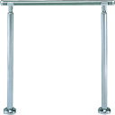 SHIROKUMA アプローチ手すり(B) 900mm シルバー/HL (品番:AP-140B-90-SIH)(注番1852960)・(送料別途見積り,法人・事...
