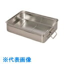 TGK 番重バット 取手付 SUS304製 中 深型 (品番:419-32-09-53)(注番1858262)・(送料別途見積り,法人・事業所限定,取寄)