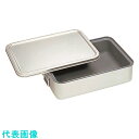 TKG オオイ金属 アルマイト 角型二重米飯缶 (蓋付) (内面スミフロン)264-AS (品番:ABI111)(注番1863890)・(送料別途見積り,法人・...