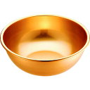 TKG ゴールド アルマイトボール 24cm (品番:ABCC604)(注番1863934)・(送料別途見積り,法人・事業所限定,取寄)(4)