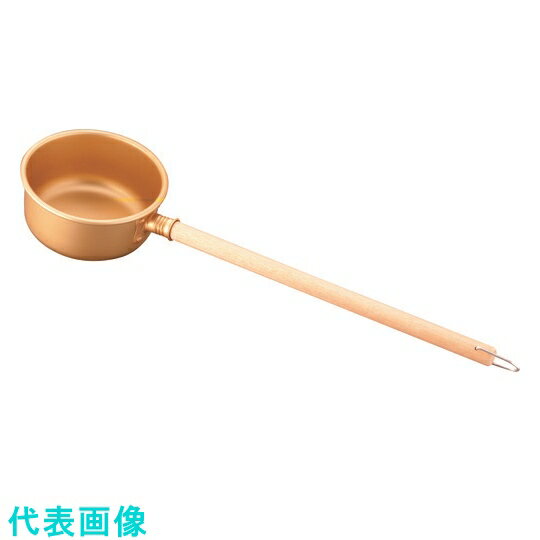 TKG　前川金属　ゴールド　アルマイト　水杓　13cm （品番:AMZ1503）（注番1867298）・（送料別途見積り,法人・事業所限定,取寄）