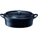 TKG ボン・ボネール ココットオーバル 26cm ブラック (品番:ABVB610)(注番1871777)・(送料別途見積り,法人・事業所限定,取寄)