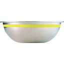 TKG カラーライン ボール 27cm イエロー SA18-8ステンレス (品番:ABC8827)(注番1885573)・(送料別途見積り,法人・事業所限定,取...