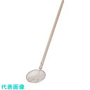 TKG TS ステンレス木柄給食用すくい網 丸型 24cm 細目(14メッシュ) (品番:ASK20241)(注番1886499)・(送料別途見積り,法人・事業...
