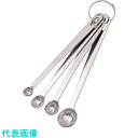 TKG SW 18-8極厚計量スプーン 4本組 (品番:BKI444)(注番1888244)・(送料別途見積り,法人・事業所限定,取寄)