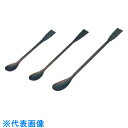 TGK Fine ヘラ付き匙 FEPコート 210mm (品番:000-50-42-03)(注番1892309)・(送料別途見積り,法人・事業所限定,取寄)