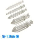 TGK 共通沈殿管目無35mL透明 95H 十本 (品番:121-04-53-04)(注番1898763)・(送料別途見積り,法人・事業所限定,取寄)