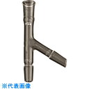 TGK F透明連結管ト字管 19-24-19 (品番:330-13-82-60)(注番1900838)・(送料別途見積り,法人・事業所限定,取寄)