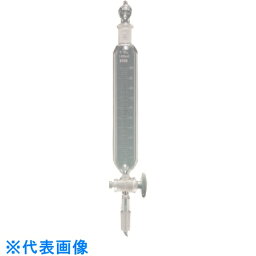 TGK　F共通円筒分液ロート目盛付球栓300mL19－19 （品番:000-15-66-56）（注番1903176）・（送料別途見積り,法人・事業所限定,取寄）