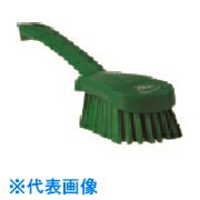 TGK　ショートハンドルブラシ　ハード　4192　緑 （品番:232-52-33-60）（注番1903850）・（送料別途見積り,法人・事業所限定,取寄） その1