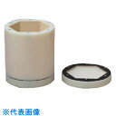 TGK 粉砕用ナイロンポット 内面六角形 3L (品番:034-30-65-22)(注番1904925)・(送料別途見積り,法人・事業所限定,取寄)