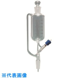 TGK　分液ロート　平衡　普通摺　300mL　目盛付 （品番:000-09-58-65）（注番1906380）・（送料別途見積り,法人・事業所限定,取寄）