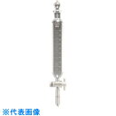 TGK 透明円筒分液ロートTFコック球栓100mL15-15 (品番:000-15-66-32)(注番1907941)・(送料別途見積り,法人・事業所限定,取寄...