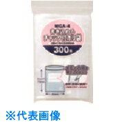 TGK　チャック付ポリ袋　WGE－4　200枚入 （品番:153-23-67-67）（注番1908417）・（送料別途見積り,法人・事業所限定,取寄）