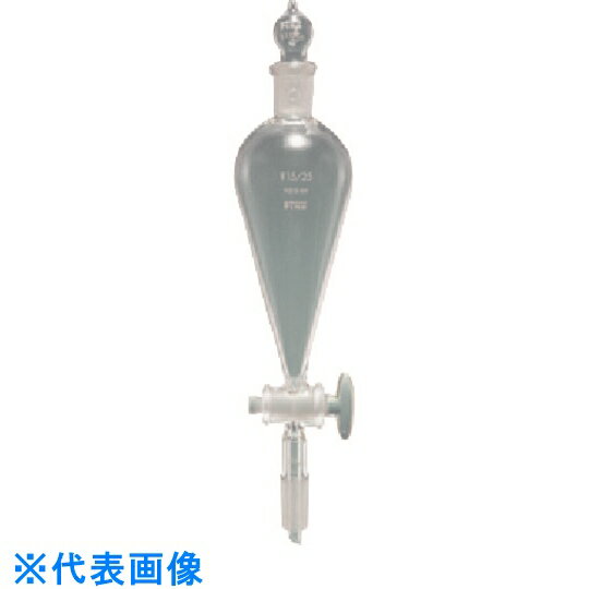 TGK　F共通スキーブ分液ロート球栓50mL　15－15 （品番:000-15-64-11）（注番1914269）・（送料別途見積り,法人・事業所限定,取寄）