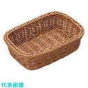 TKG 萬洋 樹脂バスケット 角型 茶 91-073B (品番:WBS7905)(注番1918969)・(送料別途見積り,法人・事業所限定,取寄)(4)