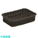 TKG 萬洋 樹脂製太渕ディスプレイかご 黒 大 91-023B (品番:WKG3502)(注番1920704)・(送料別途見積り,法人・事業所限定,取寄)(4)
