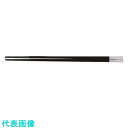 TKG 福井クラフト PBT和洋中角箸 シルバー(10膳入) 黒 85915560 (品番:TTY3602)(注番1922156)・(送料別途見積り,法人・事業...