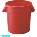 TKG トラスト ラウンドコンテナ 1011 38L レッド (品番:KTL3805)(注番1923506)・(送料別途見積り,法人・事業所限定,取寄)