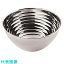 TKG YUKIWA 18-8サラダボール/ライン(シングル) 12cm (品番:PSLL601)(注番1926836)・(送料別途見積り,法人・事業所限定,取...