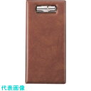 TKG えいむ ビニール二ッ折伝票ホルダー BH-101 ブラウン (品番:PDV5903)(注番1928786)・(送料別途見積り,法人・事業所限定,取寄)