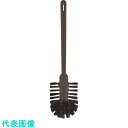 TKG トラスト プラスチック柄トイレブラシ 6794 ブラック (品番:KTLH401)(注番1936242)・(送料別途見積り,法人・事業所限定,取寄)