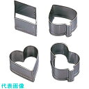 TKG 田中糧機 クッキー抜き型セット No.2121 トランプセット(4ヶ入) (品番:WKTE7)(注番1936422)・(送料別途見積り,法人・事業所限定,取寄)