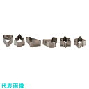 TKG Queen ROSE 18-8クッキー抜型 (6ヶ入) (品番:WKT10)(注番1941180)・(送料別途見積り,法人・事業所限定,取寄)