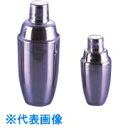 TKG YUKIWA 18-8カクテルシェーカー A(中) (品番:PSE06001)(注番1944071)・(送料別途見積り,法人・事業所限定,取寄)
