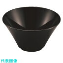 TKG エンテック メラミン シンプル食器 めん鉢18 SP-88B 黒 (品番:RMV4503)(注番1945825)・(送料別途見積り,法人・事業所限定,取...
