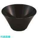 TKG エンテック メラミン シンプル食器 めん鉢15 SP-87B 黒 (品番:RMV4603)(注番1945833)・(送料別途見積り,法人・事業所限定,取...