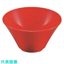 TKG エンテック メラミン シンプル食器 めん鉢18 SP-88R 赤 (品番:RMV4501)(注番1947323)・(送料別途見積り,法人・事業所限定,取...