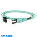 PANDUIT プッシュブル式LCデュプレックス光ファイバーパッチコード ライザー OM3 10m 1本入 (品番:FX2ERQ1Q1SNM010)(注番1949258)