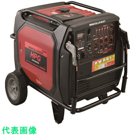 MEIHO　防音型インバータ発電機 （品番:HPG6500IS）（注番1951513）・（法人・事業所限定,直送元）