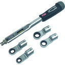 TONE トルクレンチ用交換ヘッド 差替式トルクレンチラチェットめがねヘッドセット 5点セット (品番:T10D20RM40)(注番1954888)・(送料別途...