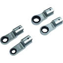 TONE トルクレンチ用交換ヘッド 差替式トルクレンチラチェットめがねヘッドセット 5点セット T12Dシリーズ (品番:12DRM50)(注番1954901)
