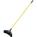 ラバーメイド プッシュセンターブルーム 多目的用 46cm (品番:RM2018727BK)(注番1955877)・(送料別途見積り,法人・事業所限定)【大型】