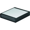 タカチ パネル脱着アルミサッシケース ブラック/シルバー (品番:POS222-20-33BX)(注番1968750)・(法人・事業所限定,直送元)